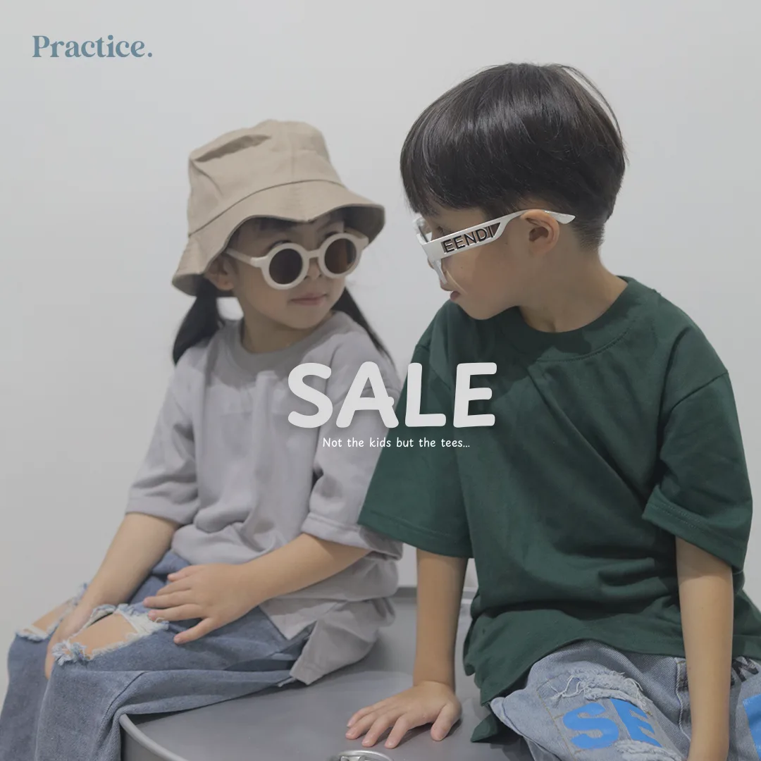 Practice Signature Oversized Tee - Kids (Any 2 enjoy RM10 off)