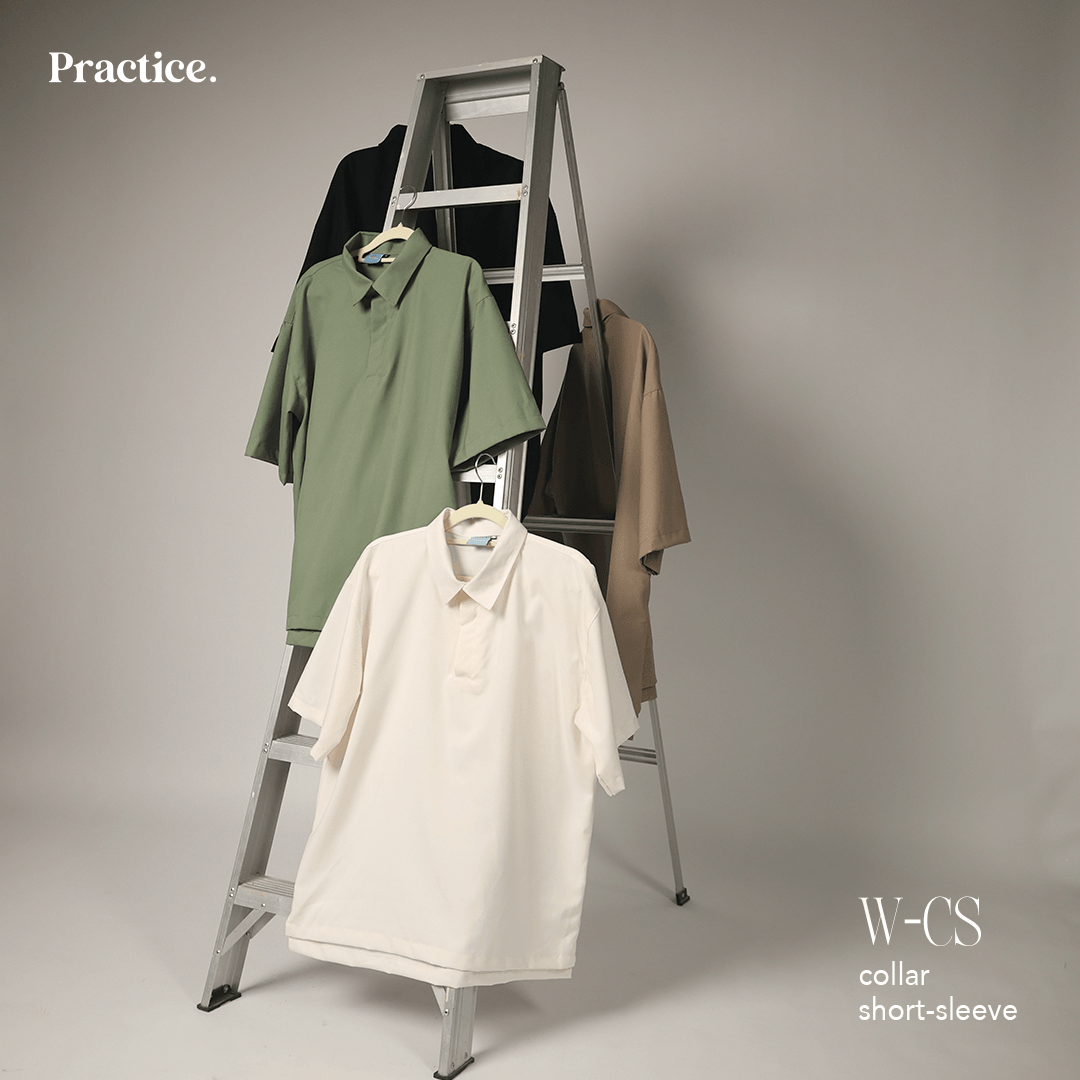 PRACTICE Oversized Polo Tee
